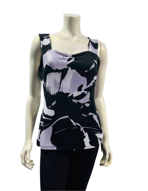 Frank Lyman Reversible Camisole Top Black US 8 4