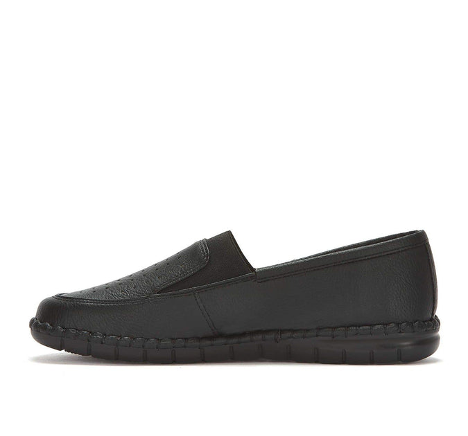Andrea Comfort Moccasin Black US 6 3