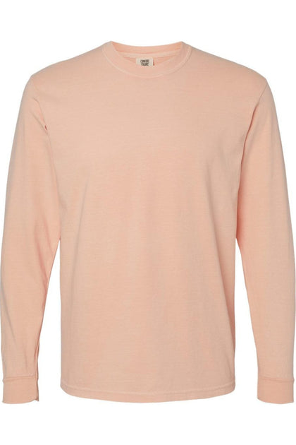 Comfort Colors Heavyweight Long Sleeve T-Shirt Red Large 2