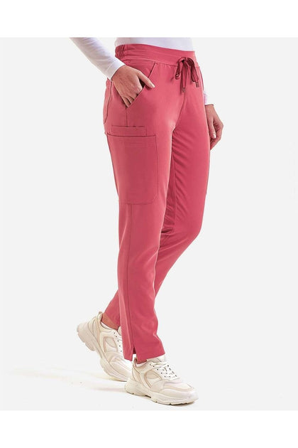 Onna Relentless Stretch Cargo Scrub Pants Pink XSmall 4
