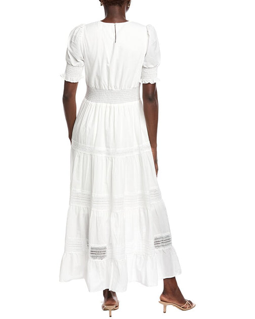 ANNA KAY Marika Robe Longue Blanc Large 3