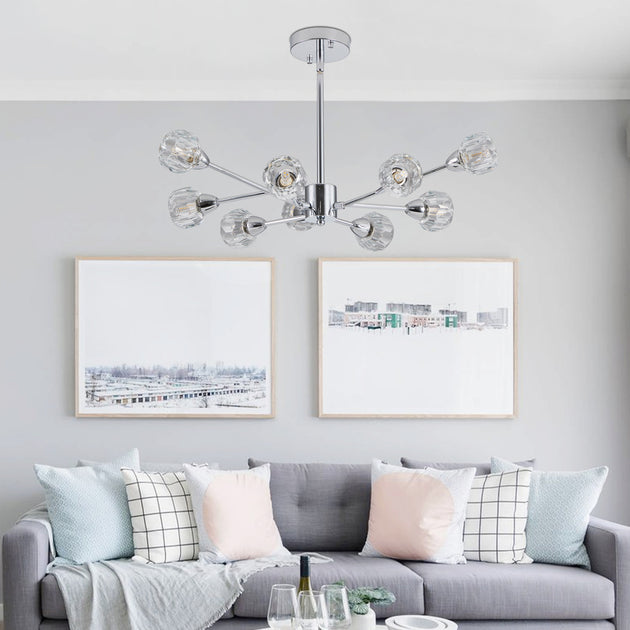 Streamdale 9-Light Chrome Chandelier 2