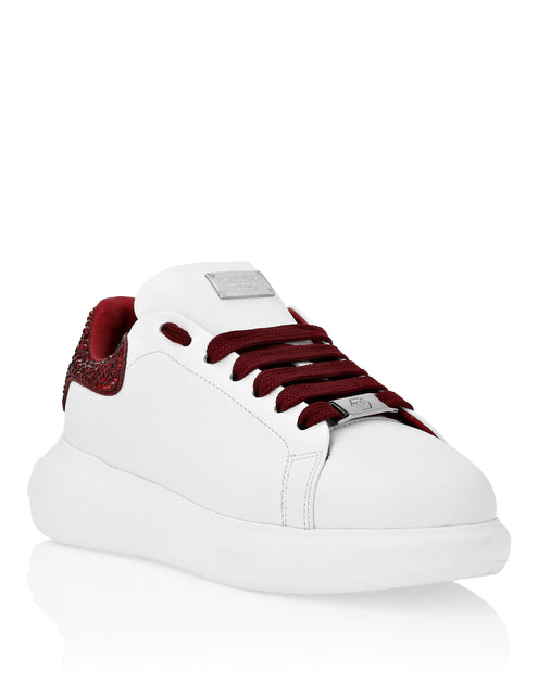 Philipp Plein Low Top Sneakers Mix Strass Black EU 39 2