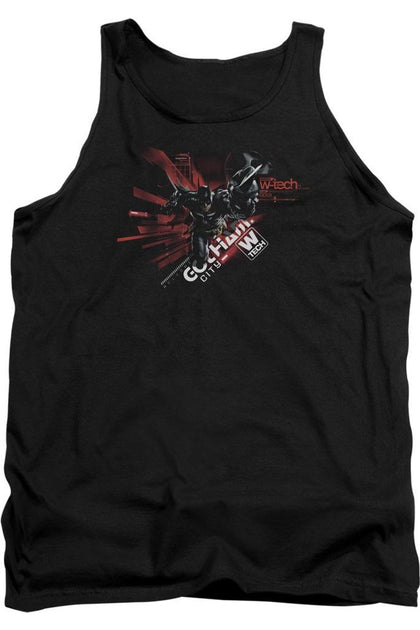 Gildan Batman Arkham Knight Ak Tech Tank Top Black Large 2