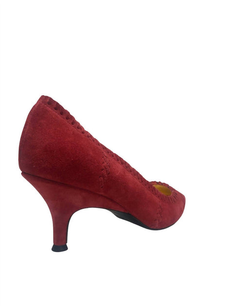 Suzanne Rae Alcott Pump Heels Red EU 36 4