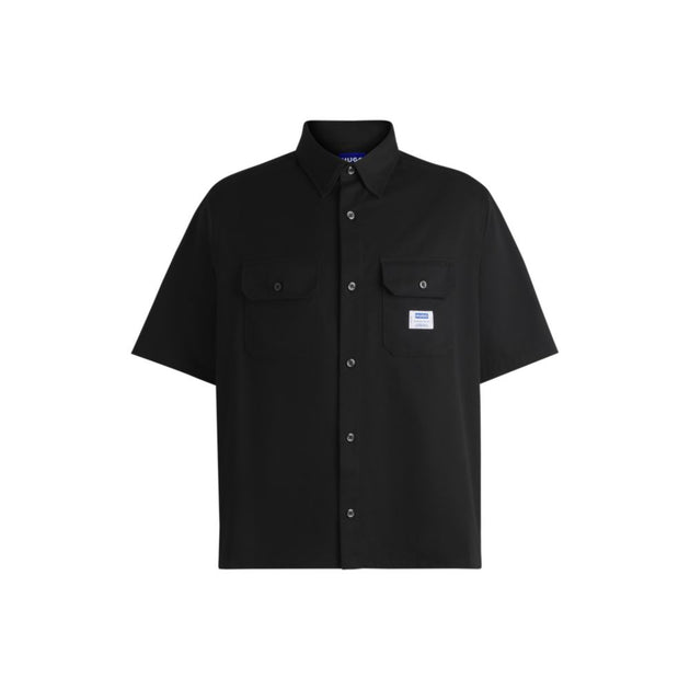 Hugo Boss Over Shirt Black Medium 2