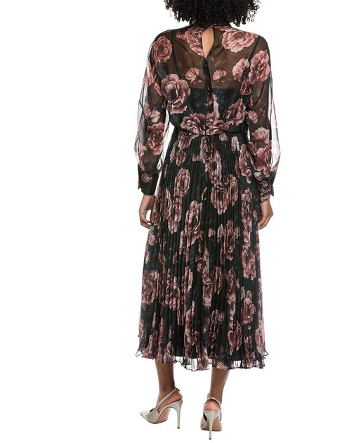 Michael Aram Mikael Aghal Print Midikleid Beige Multicolor US 8 3
