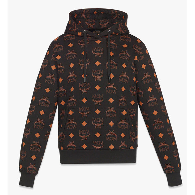 MCM Maxi Monogram Print Hoodie Black XLarge 2