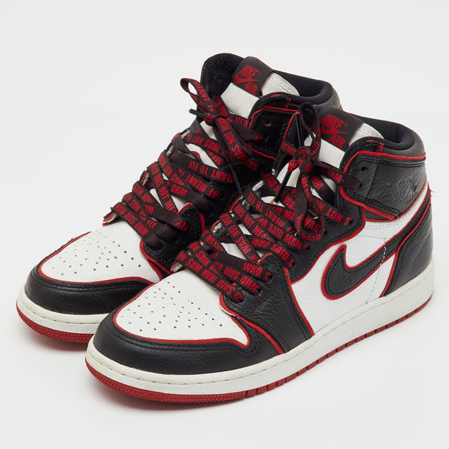 Air Jordan Jordan 1 Retro High Bloodline Sneakers Black/White/Red EU 37.5 3