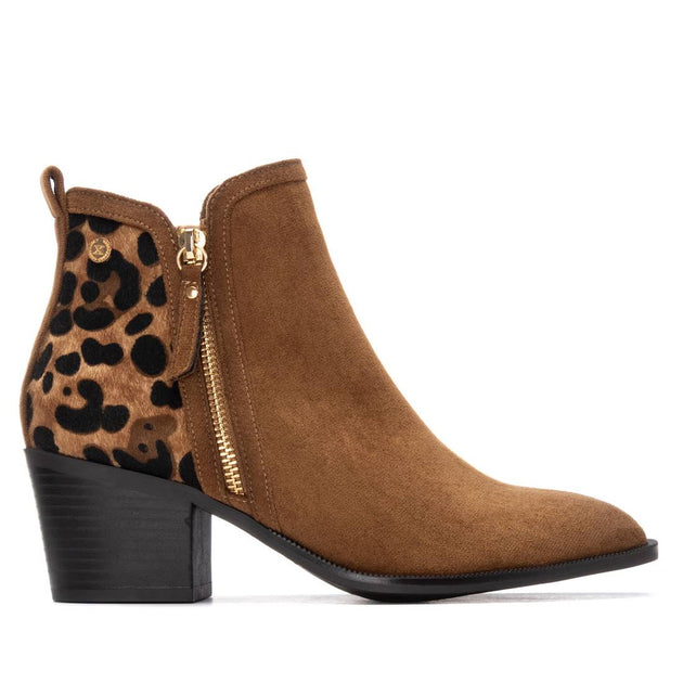 XTI 53491 Women's Heeled Ankle Boots Black US 5.5 2
