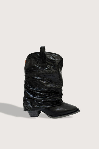 R13 Chunky Cowboy Boots Black EU 36 2