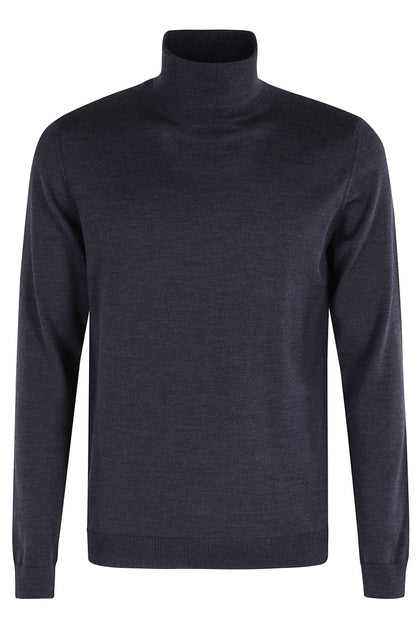 Roberto Collina Fitted Turtleneck Grey EU 54 2