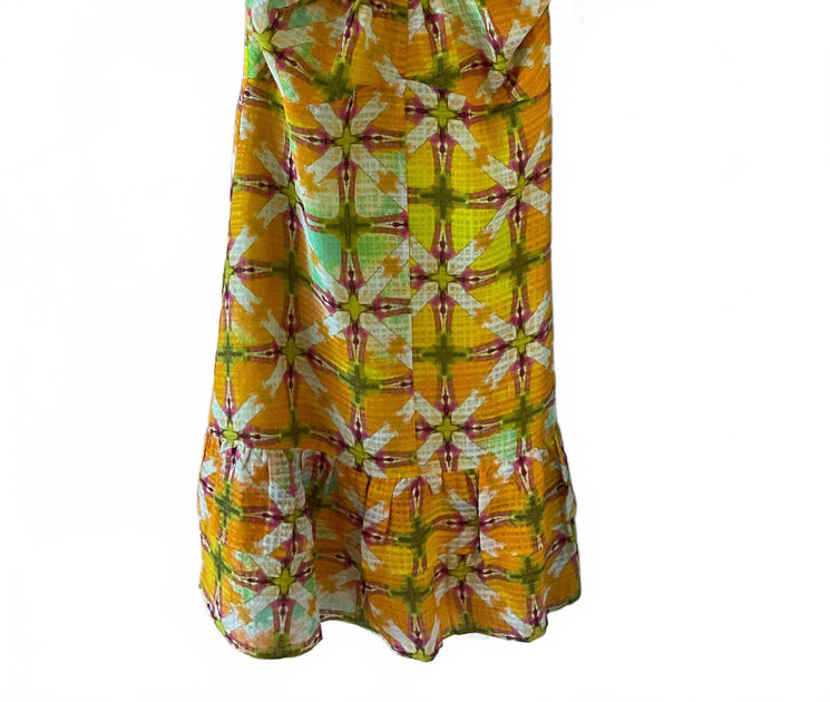 Marie Oliver Halter Summer Mini Dress Multi US 0 3