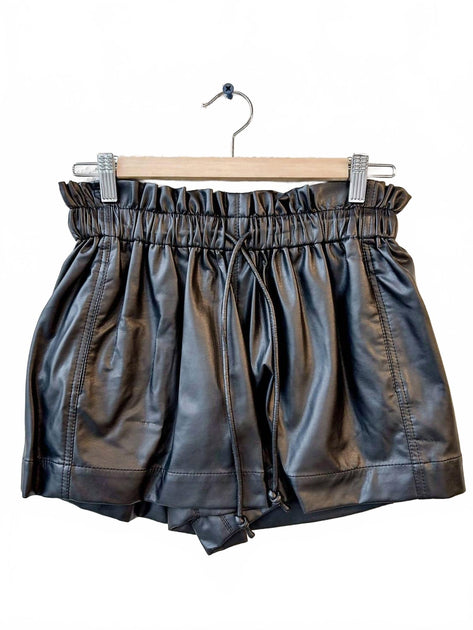 Isabel Marant Naline Pull-On Shorts Schwarz 38 3