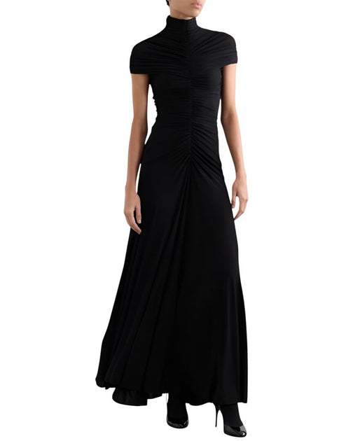 MONIQUE LAGARDE Maxi Dress Black US 4 2