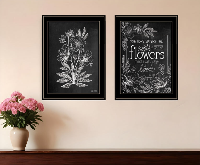Hivvago Lot de deux fleurs vintage 5