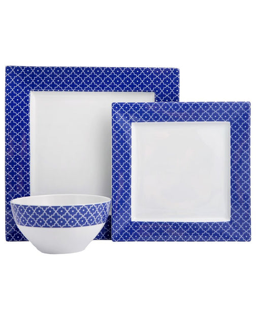 Porland Passion 3 Piece Place Setting Blue 2