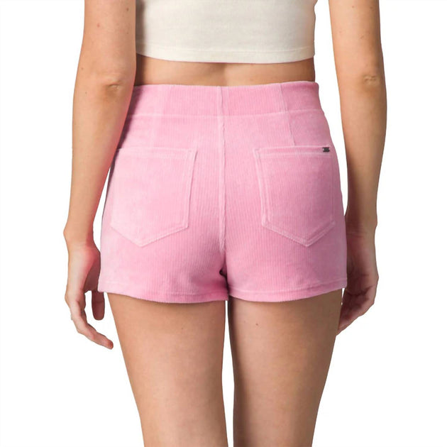 Reef All Day Stretch Corduroy Shorts Pink Small 3