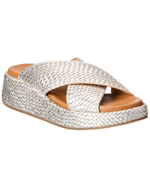 Seychelles Key West Platform Sandal Silver US 7 2