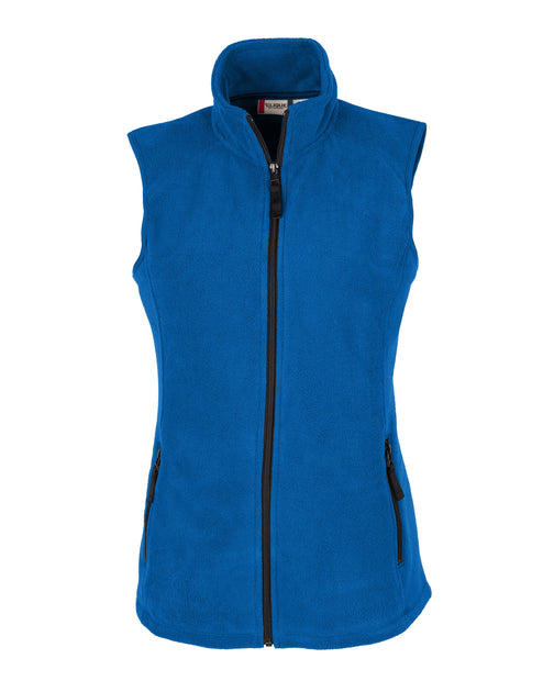 Clique Summit Lady Full Zip Microfleece Vest Black Large 2