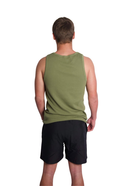 Knickerbocker Box Knit Tank Top Green Medium 4