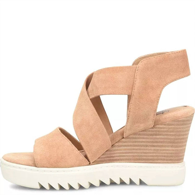 Sofft Uxley Platform Sandal Beige US 9.5 3