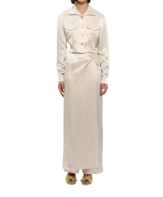 Nanushka Kehlani Trouser White XS 2