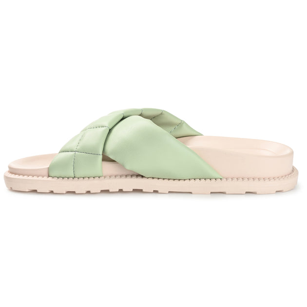 Journee Collection Aveena Sandal Brown US 8 4