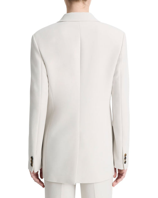 Vince Zweireihiger Blazer Weiß US 4 3