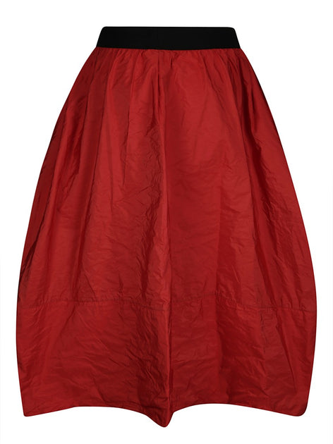 スカート Maria Calderara Maxi Side Slit Sequin Skirt With Taffeta Maria Calderara Maxi Side Slit Sequin Skirt With Taffeta