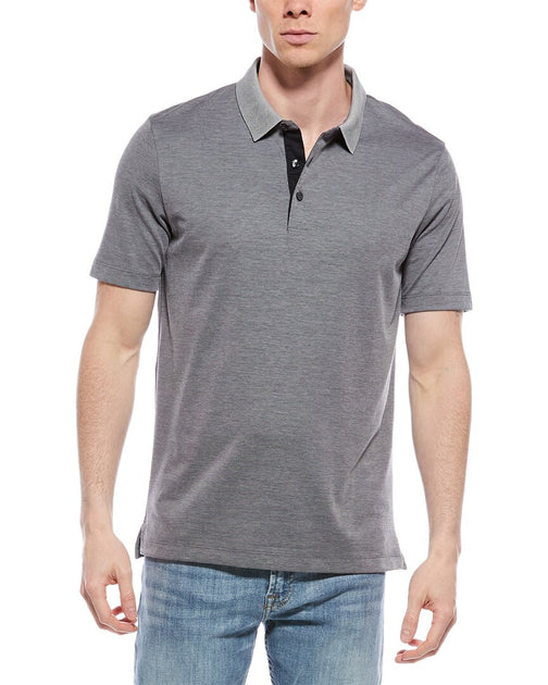 Theory Atlas Polo Shirt Black Small 2