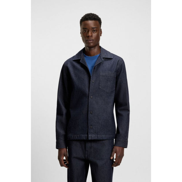 Hugo Boss Over Denim Overshirt Blue Medium 4