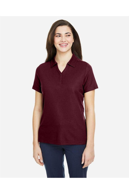 CORE365 Women's Fusion ChromaSoft Pique Polo White Large 2