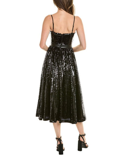 WeWoreWhat Sequin Midi Dress Black US 0 3