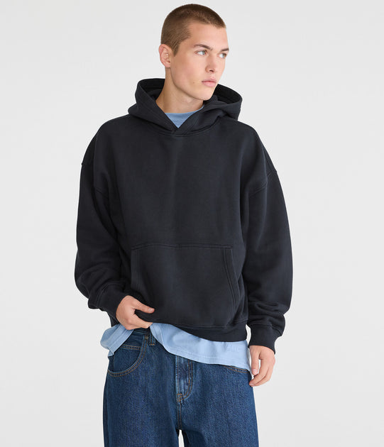 Aeropostale Boxy Pullover Hoodie Beige XLarge 2