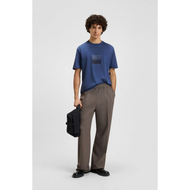 Hugo Boss Cotton-jersey T-shirt Blue XLarge 3