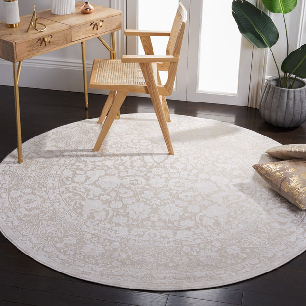 Safavieh Reflection RFT667 Area Rug Creme/Ivory 4