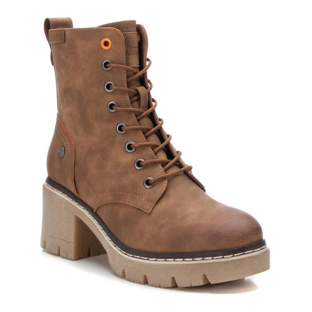 Xti 44638 Lace-Up Booties Brown US 7 3