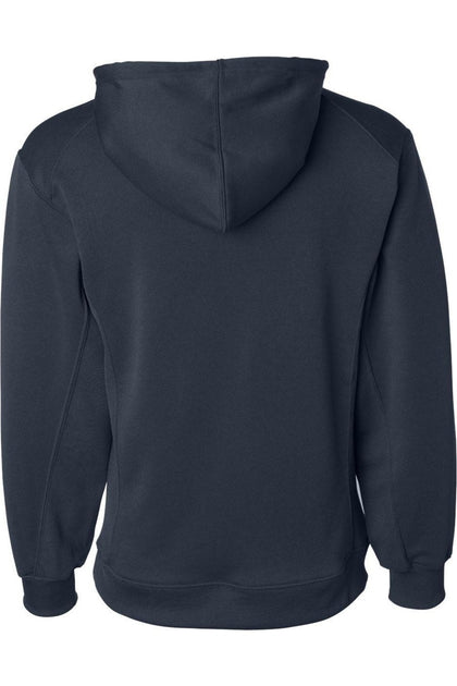 Badger Performance Fleece Sweat à Capuche Bleu Petit 3