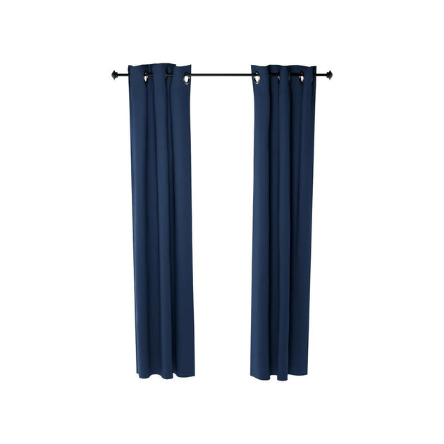 Furinno Collins Blackout Curtain Dark Blue 42x84 in 2