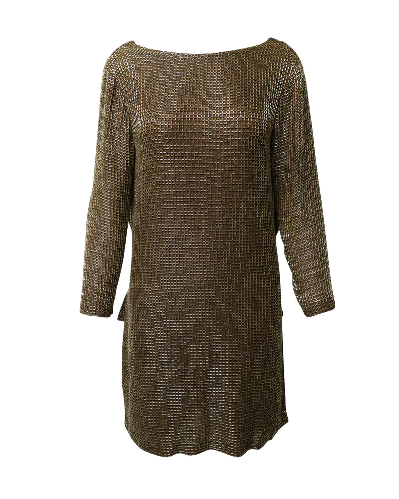 tom ford gold dress Draped Backless In Silk Size:24W-OB-D Optional belt at waist MED PRIDE Sterile Foam BD3939Black