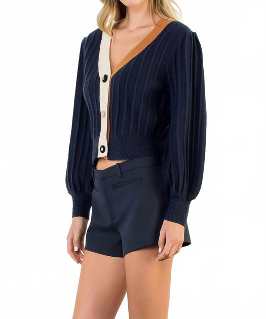 THML Léonide Cardigan Blue Medium 3