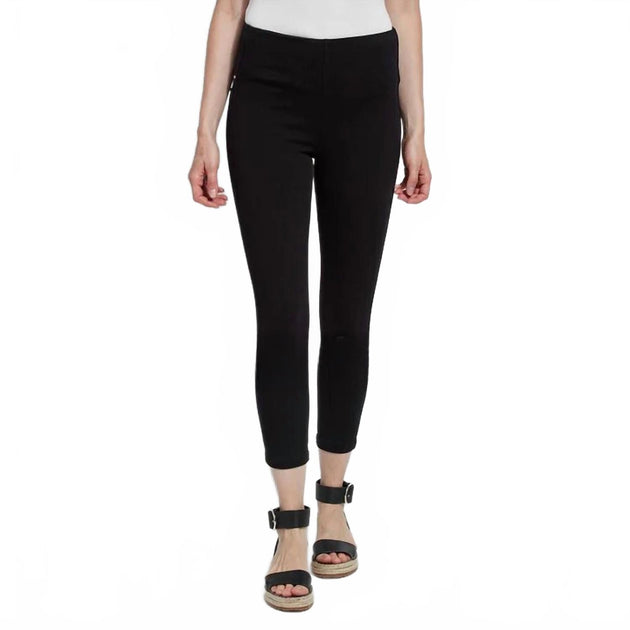 Lysse Toothpick Crop Leggings Black Small 2