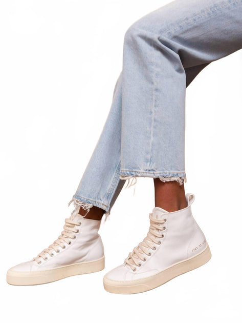 Common Projects Tournament High Sneaker White EU 40 4