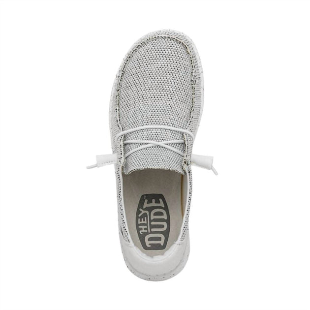 Hey Dude Wendy Sox Shoe Grey US 8 4