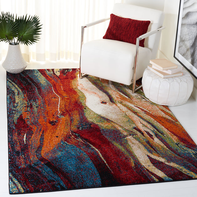 Safavieh GLA126 Area Rug Red/Green 2