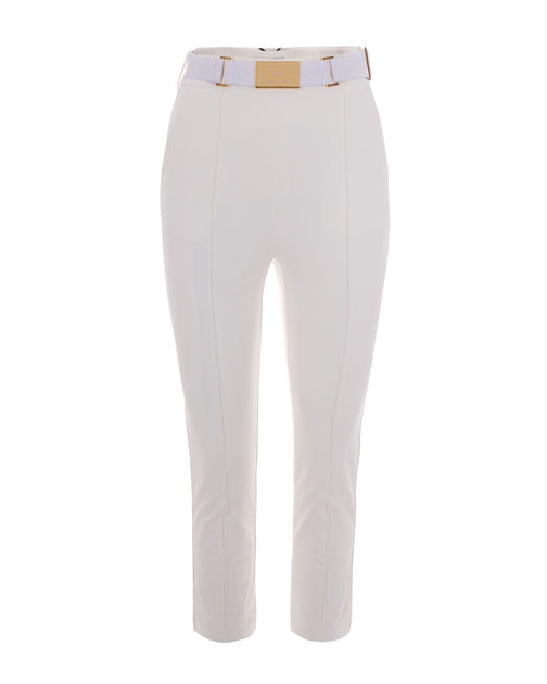 Elisabetta Franchi Pants Ivory EU 40 3