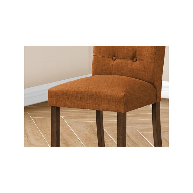 Monarch Dining Chair Orange Set of 2 6