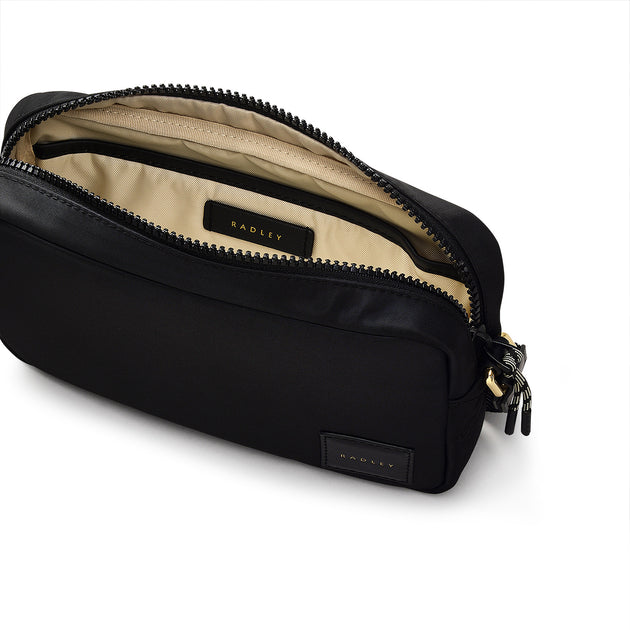 Radley Blair Crescent Responsible Mini Zip Around Crossbody Bag Black Small 4