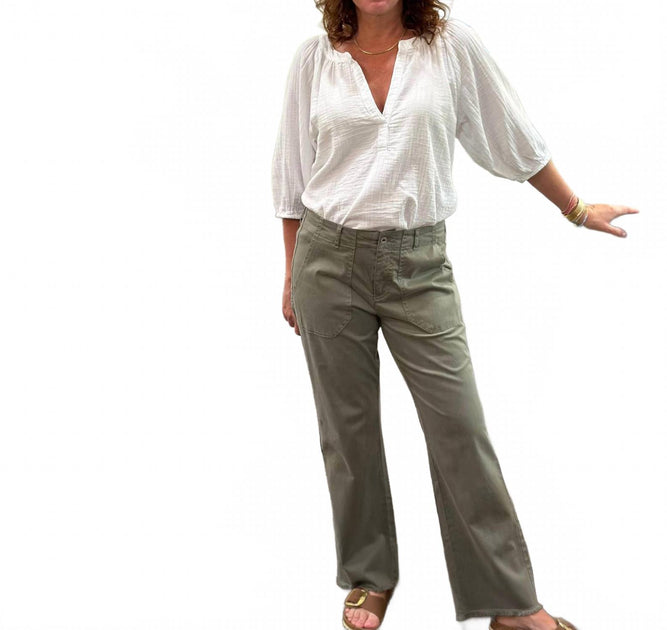 Dylan Peyton Straight Leg Pants Green US 12 2